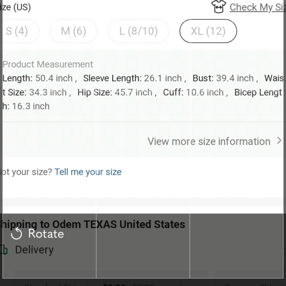 NWOT Asymmetrical split hem dress - Picture 7 of 7